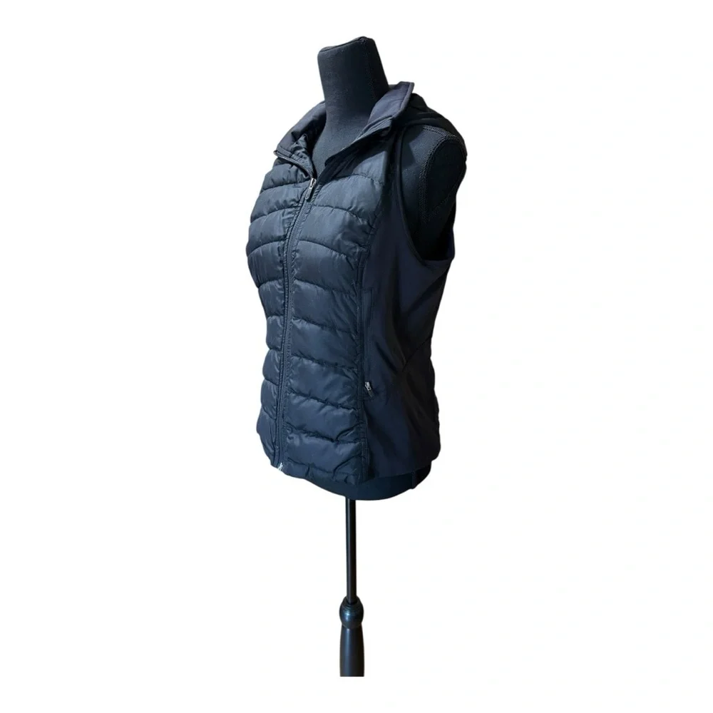 Tangerine Brand Women's Black Puffer Vest - Picture 4 of 8